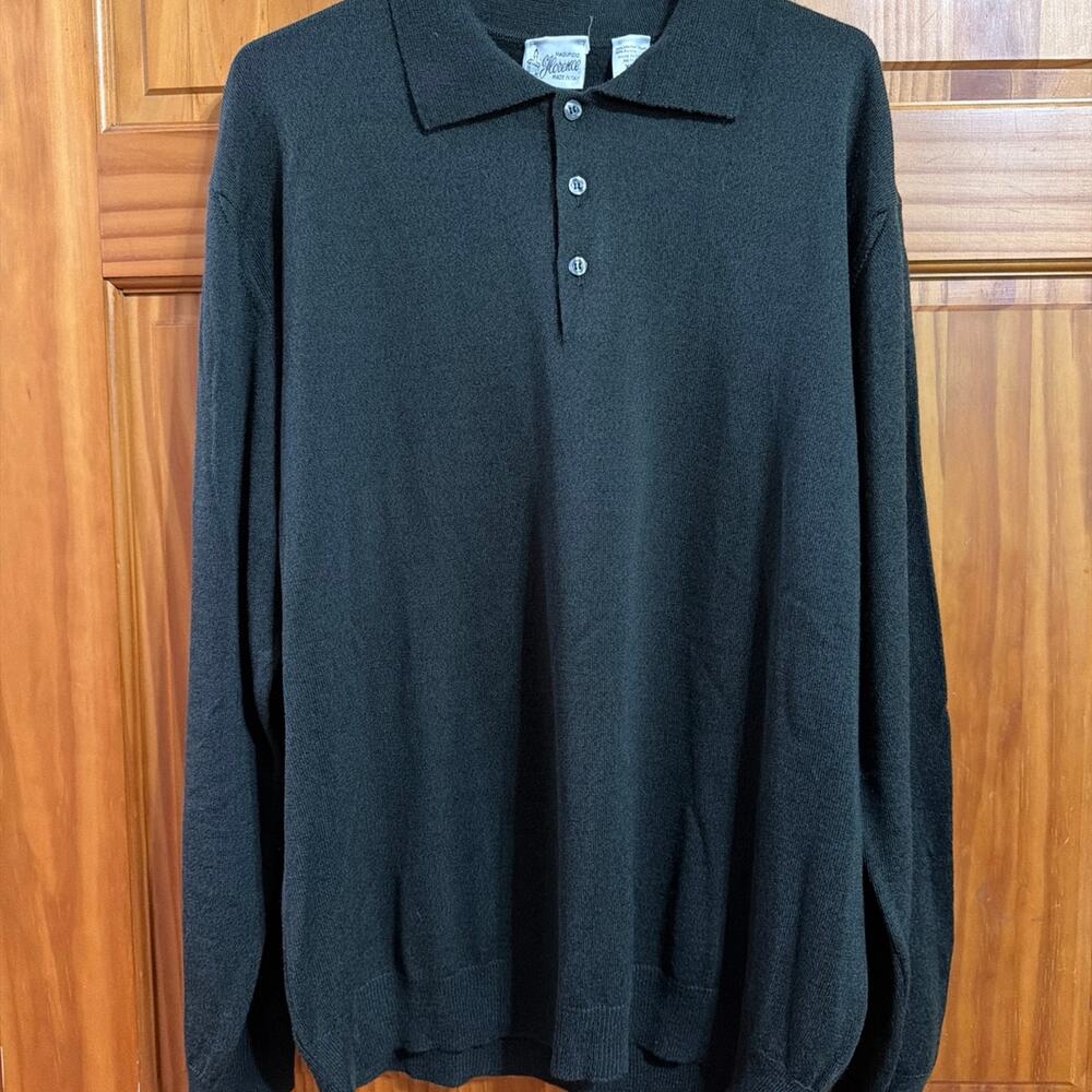 Vintage Florence Sweater Made in Italy Merino Wool Blend Size XXL
